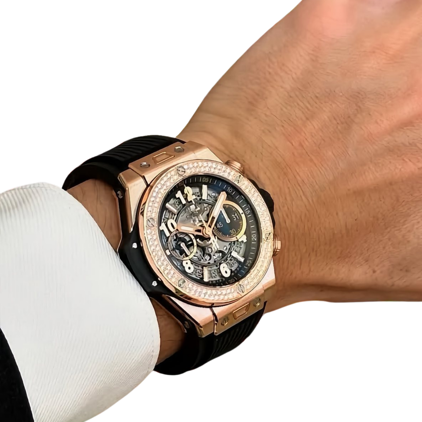 Big Bang Unico King Gold Diamonds 44mm 421.OX.1180.RX.1104