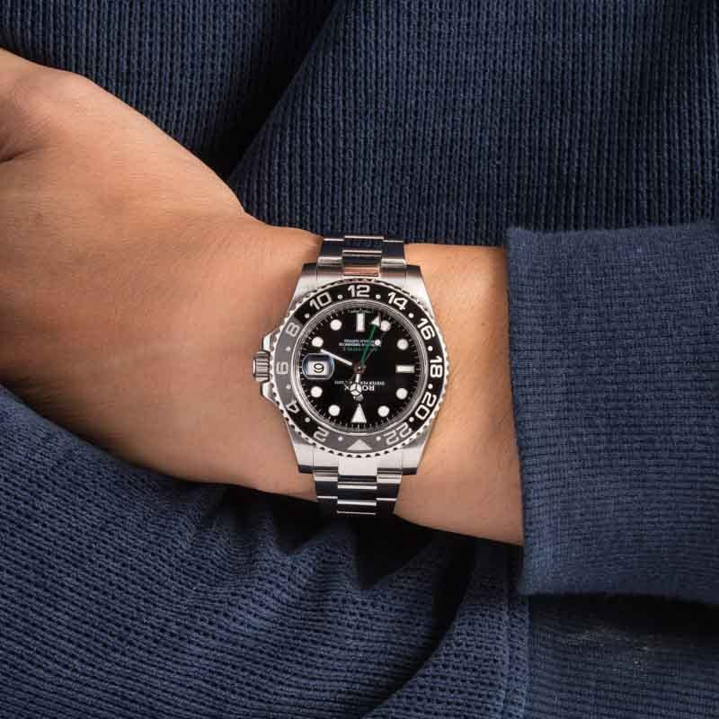 GMT-Master II 40mm Ref 116710 Black Dial