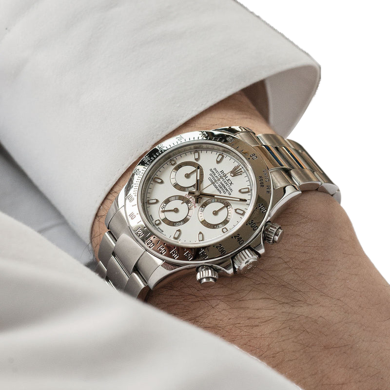 Daytona 40mm 116520 White APH Dial
