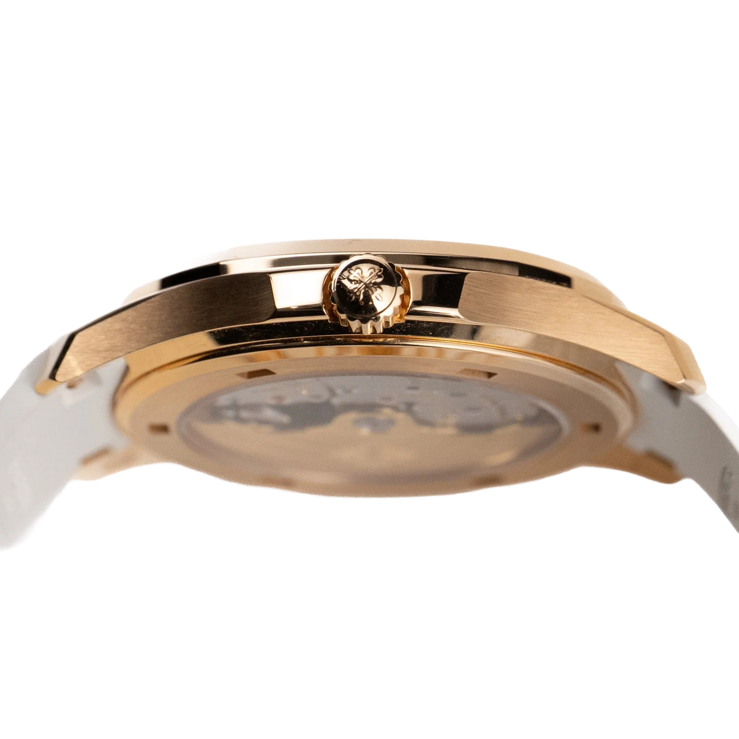 Aquanaut Luce 39mm 5268/200R-001 Rose Gold White Dial Diamond Bezel