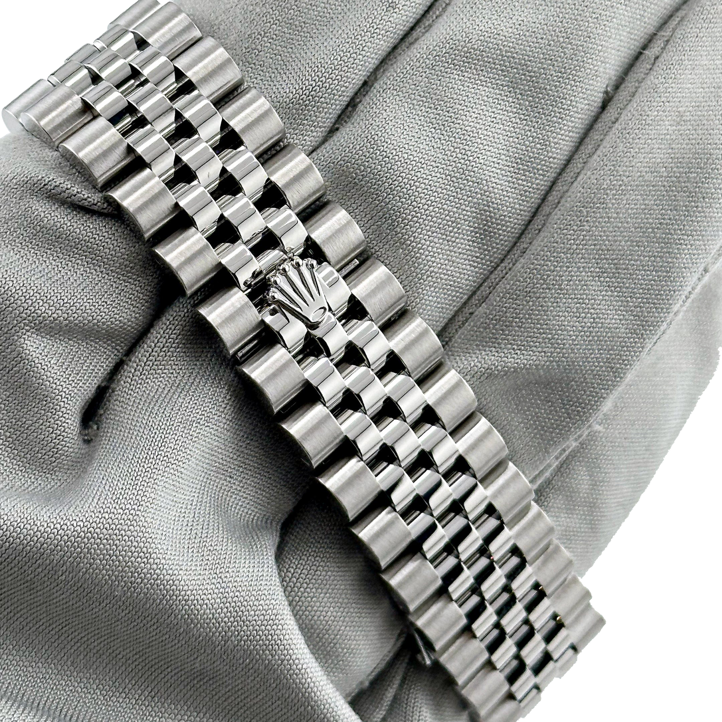 Lady-Datejust 31mm 278384RBR Stainless Steel Diamond Bezel Violet Roman Dial Jubilee