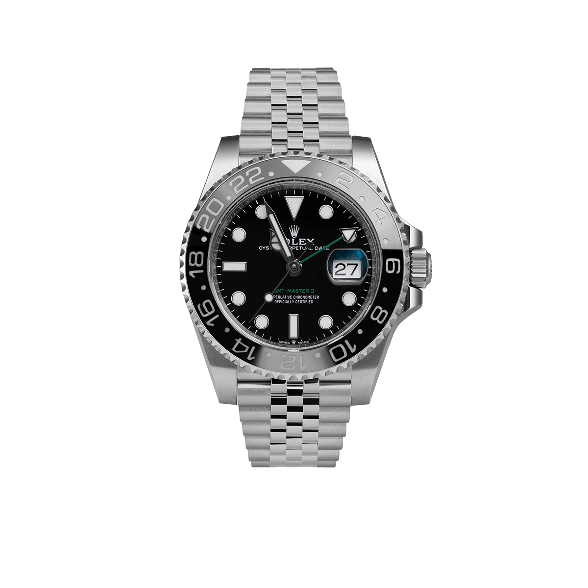 GMT-Master II 40mm Bruce Wayne 126710GRNR Watch Black Dial | 2025 Brand New
