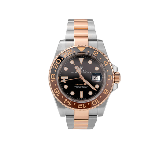 GMT-Master II 126711CHNR 40mm Two-Tone Oystersteel Everose Gold Root Beer