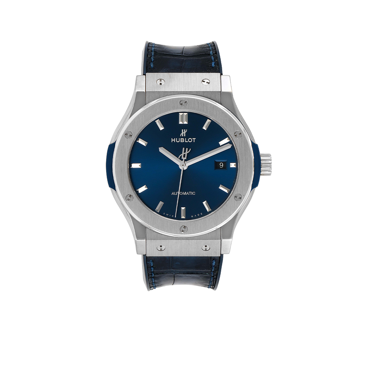 Classic Fusion Titanium 42mm Blue Dial Mens Watch 542.NX.7170.LR
