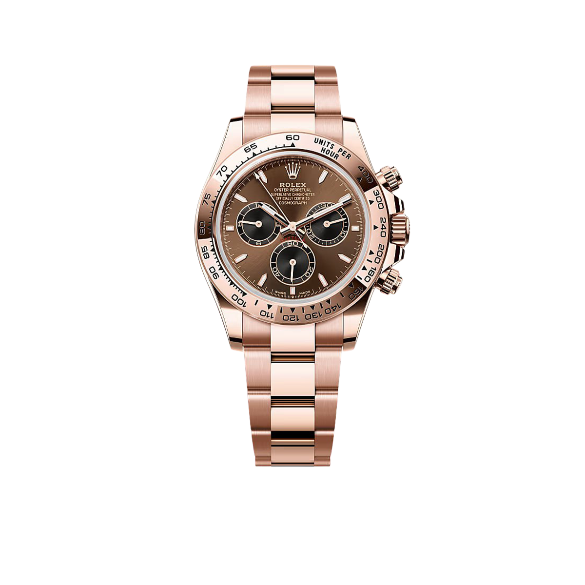 Daytona 40mm Everose Gold Chocolate Dial Mens Watch – Ref. 116505