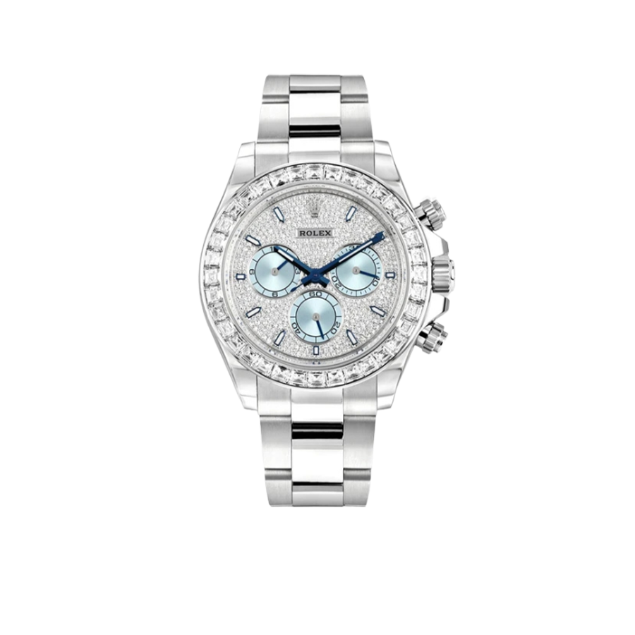 Daytona Diamond Pave Dial Platinum Watch 116576TBR