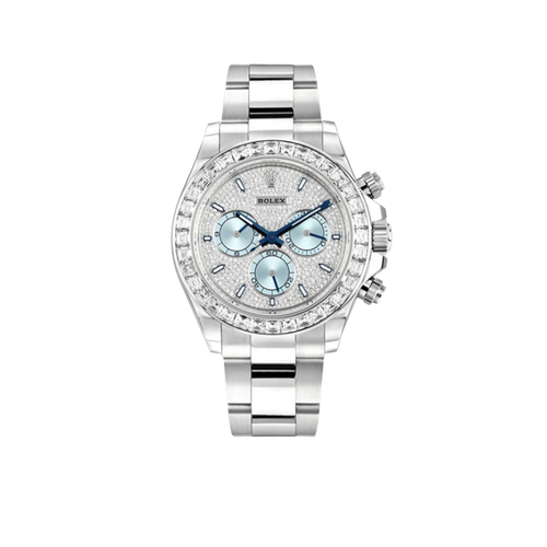 Daytona Diamond Pave Dial Platinum Watch 116576TBR