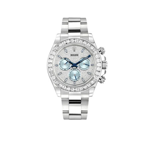 Daytona Diamond Pave Dial Platinum Watch 116576TBR