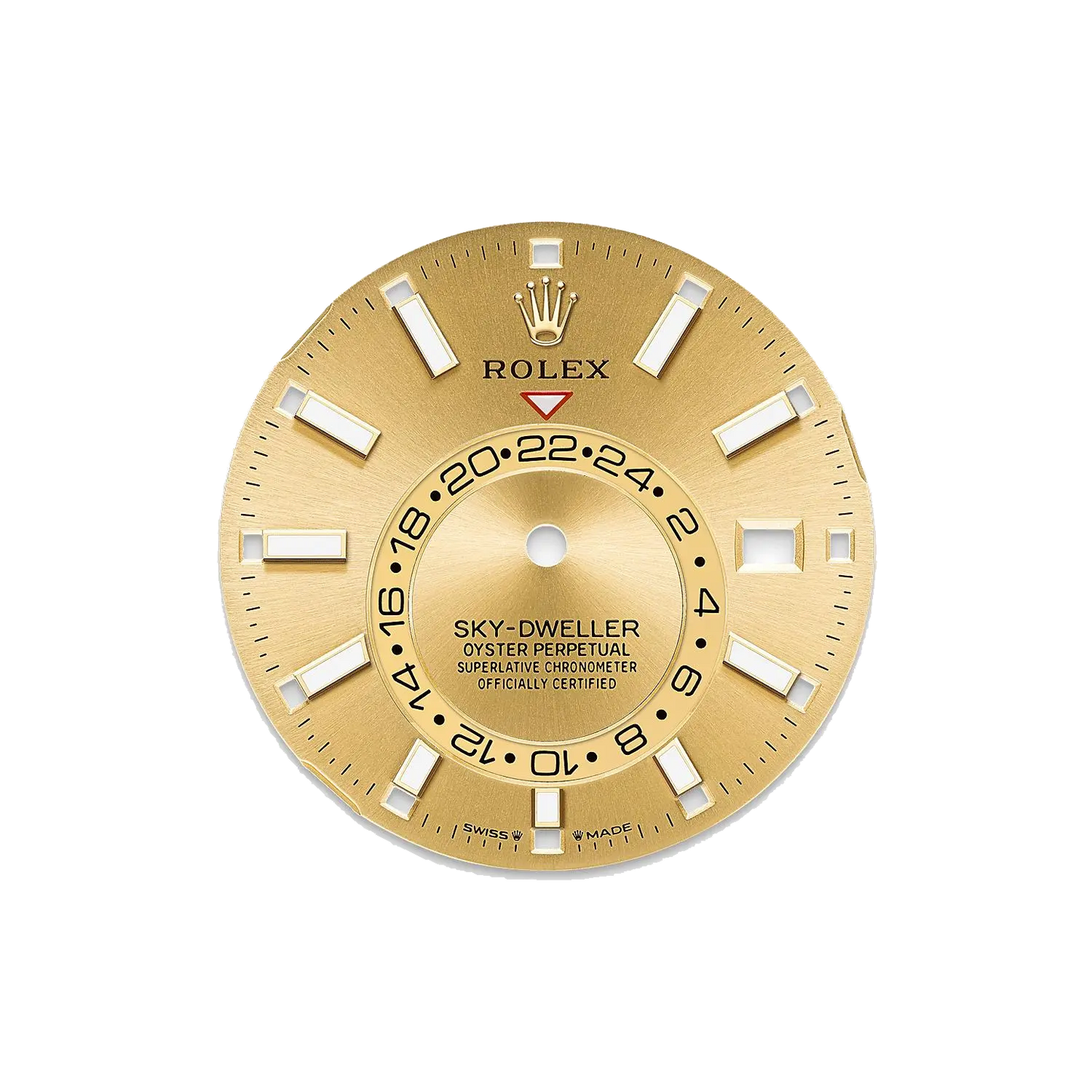 Sky-Dweller 42mm Oyster Yellow Gold 336938 Champagne-colour
