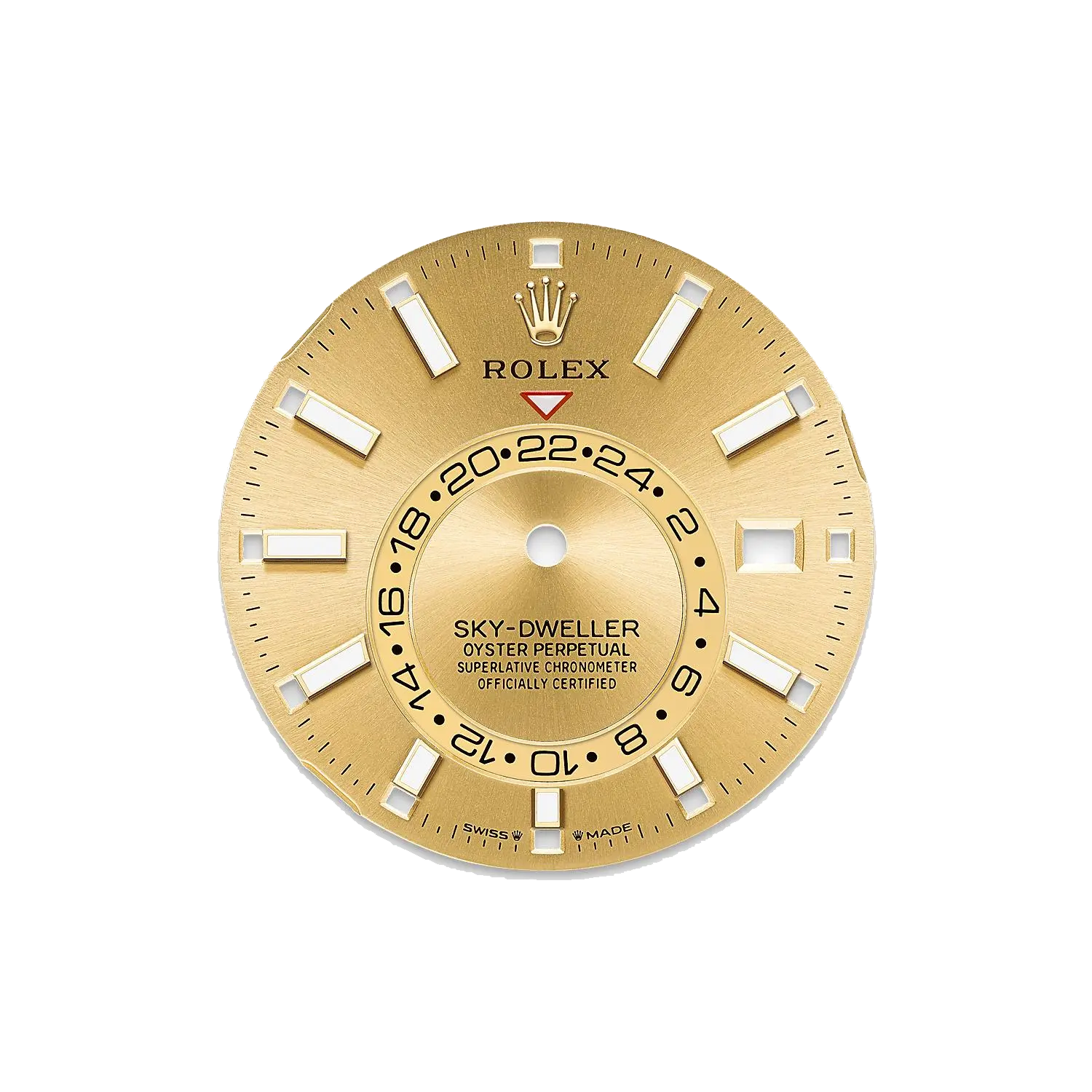 Sky-Dweller 42mm Oyster Yellow Gold 336938 Champagne-colour