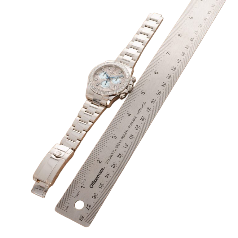 Daytona Diamond Pave Dial Platinum Watch 116576TBR