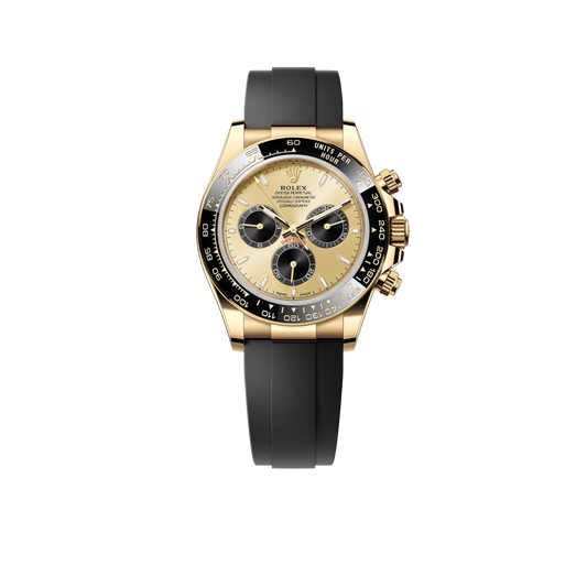 Daytona 40mm Pikachu Yellow Gold Champagne Black Dial 126518LN