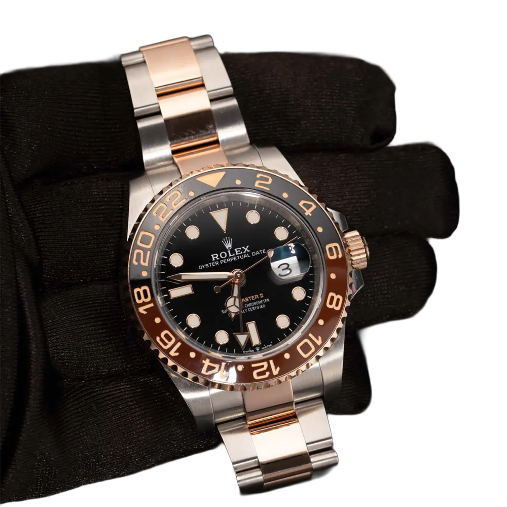 GMT-Master II 126711CHNR 40mm Two-Tone Oystersteel Everose Gold Root Beer
