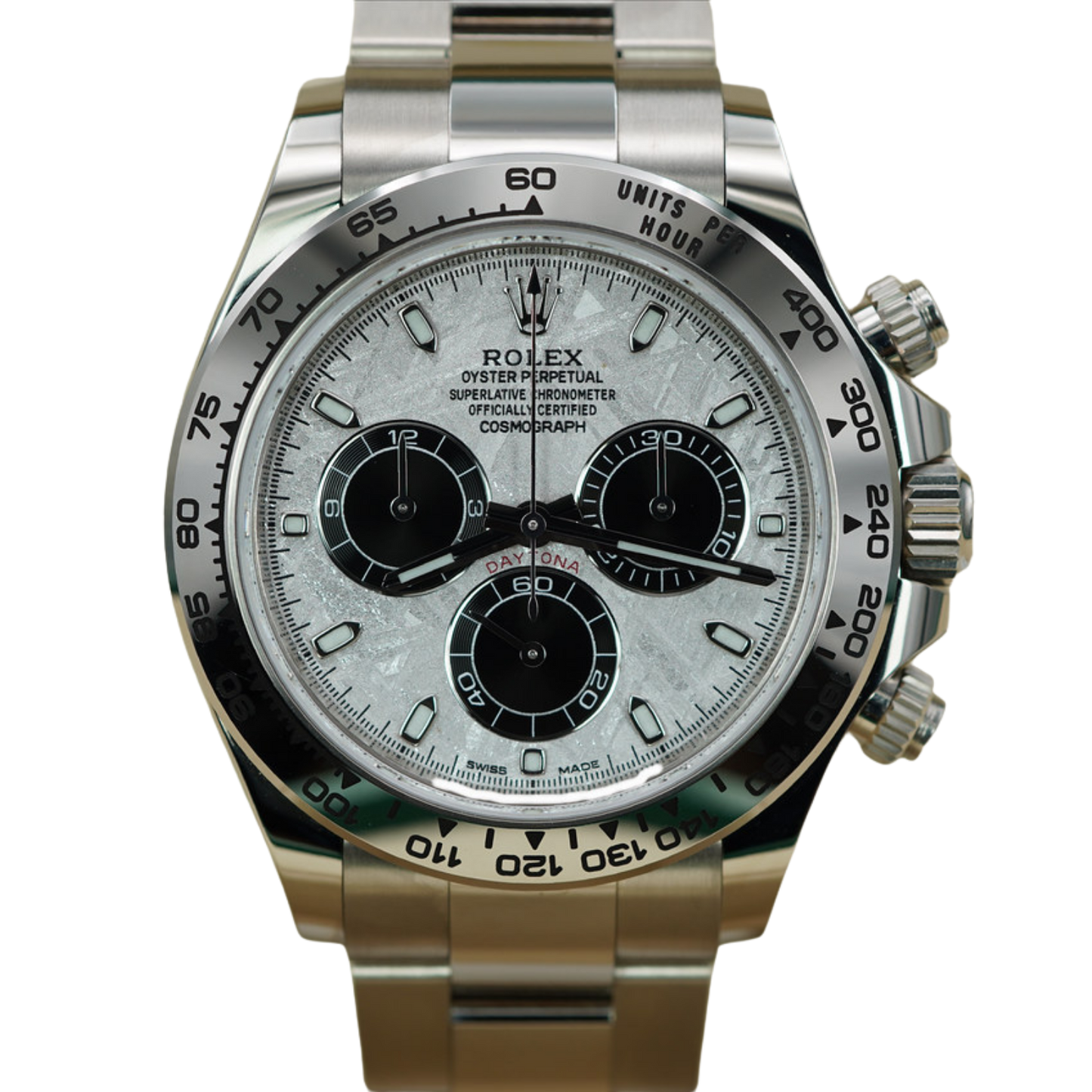 Daytona Cosmograph 40mm White Gold Meteorite Dial 116508-0073