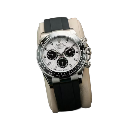 Daytona 40mm Oyster Perpetual White Gold with Meteorite and Black Dial M126519LN-0007