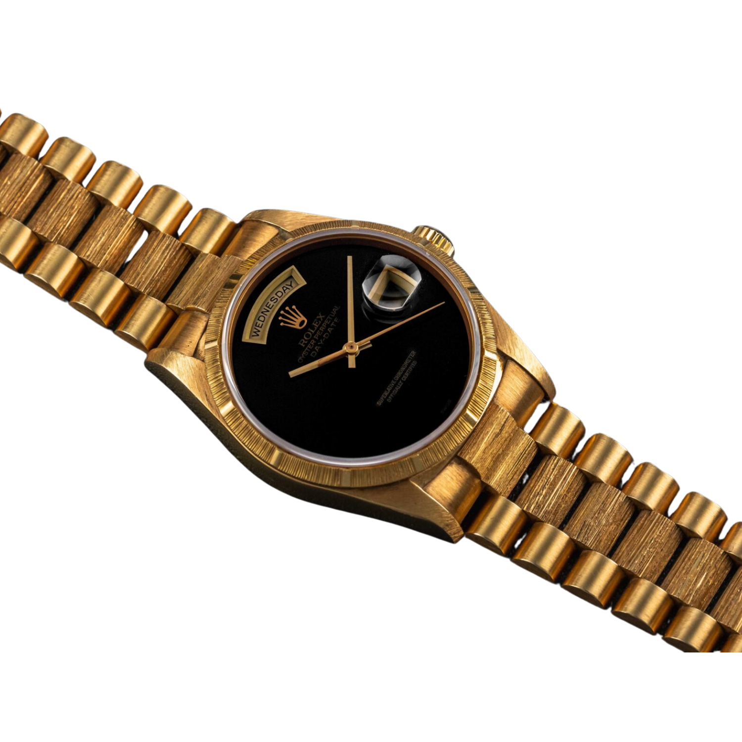 Day-Date 36mm 18248 18k Yellow Gold Presidential Bracelet Black Onyx Dial