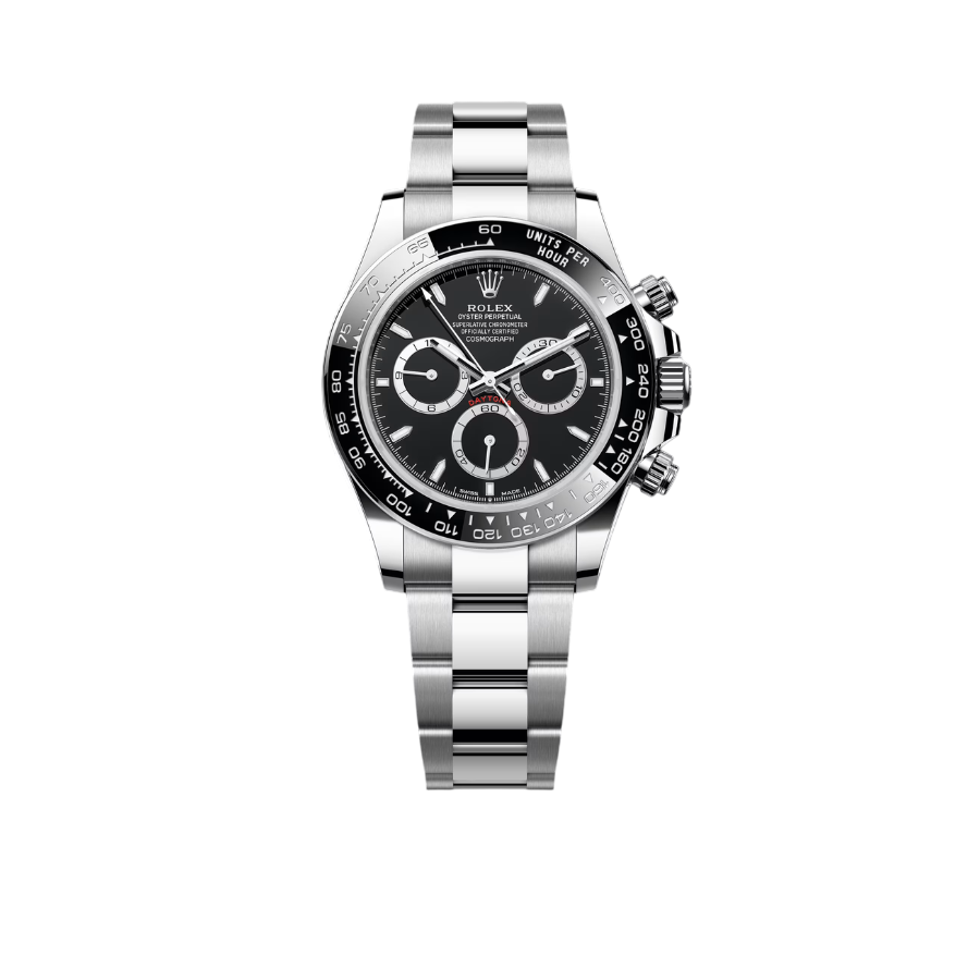 Daytona Panda 40mm Chronograph Black Dial Mens Watch M126500LN-0002
