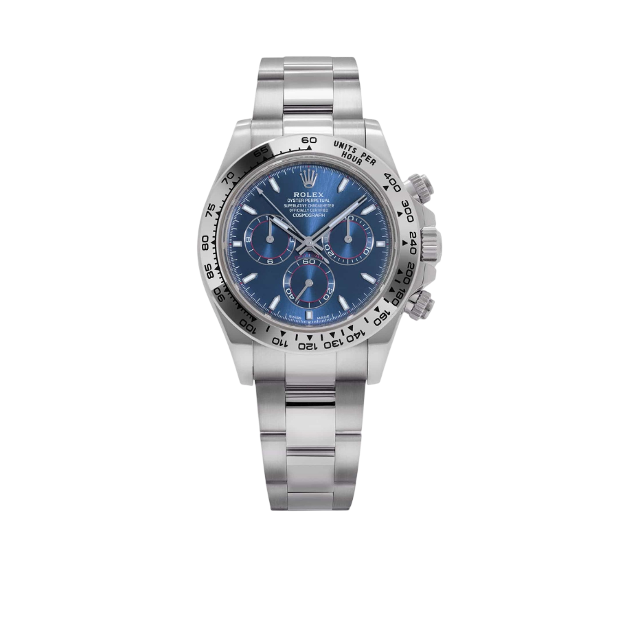 Daytona Blue Dial 40mmWhite Gold Chronograph Mens Watch 126509