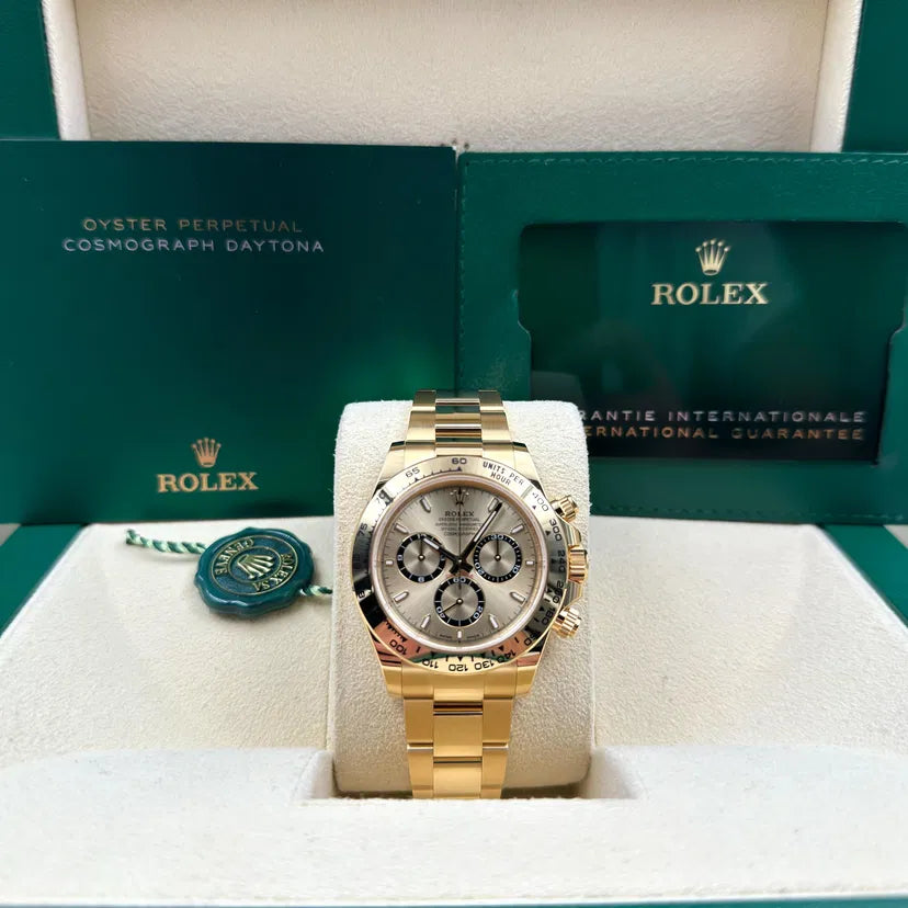 Daytona 40mm Yellow Gold Golden Dial Champagne m126508-0005