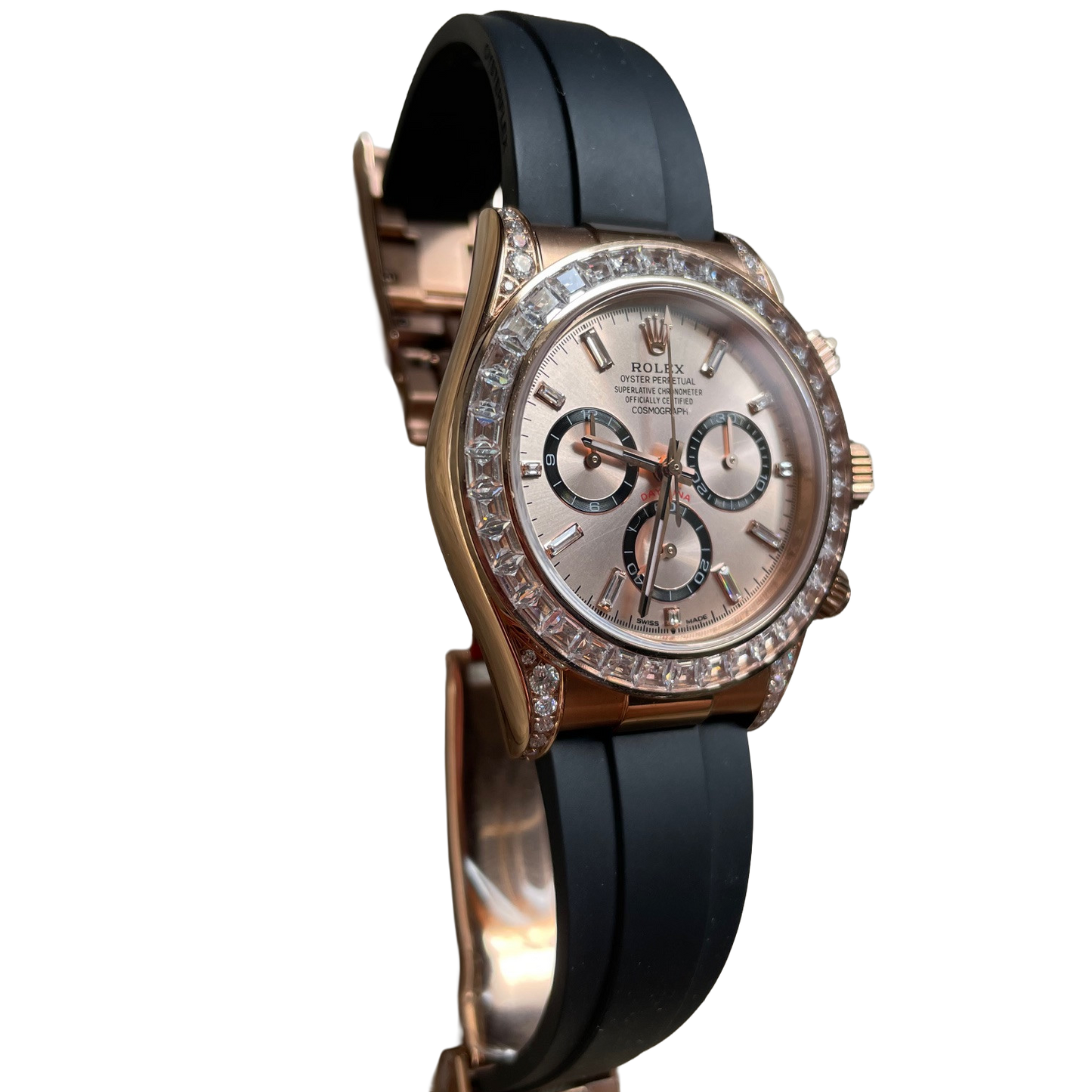 Daytona Cosmograph Everose gold Sundust Dial Diamond 40mm 126535TBR-0002