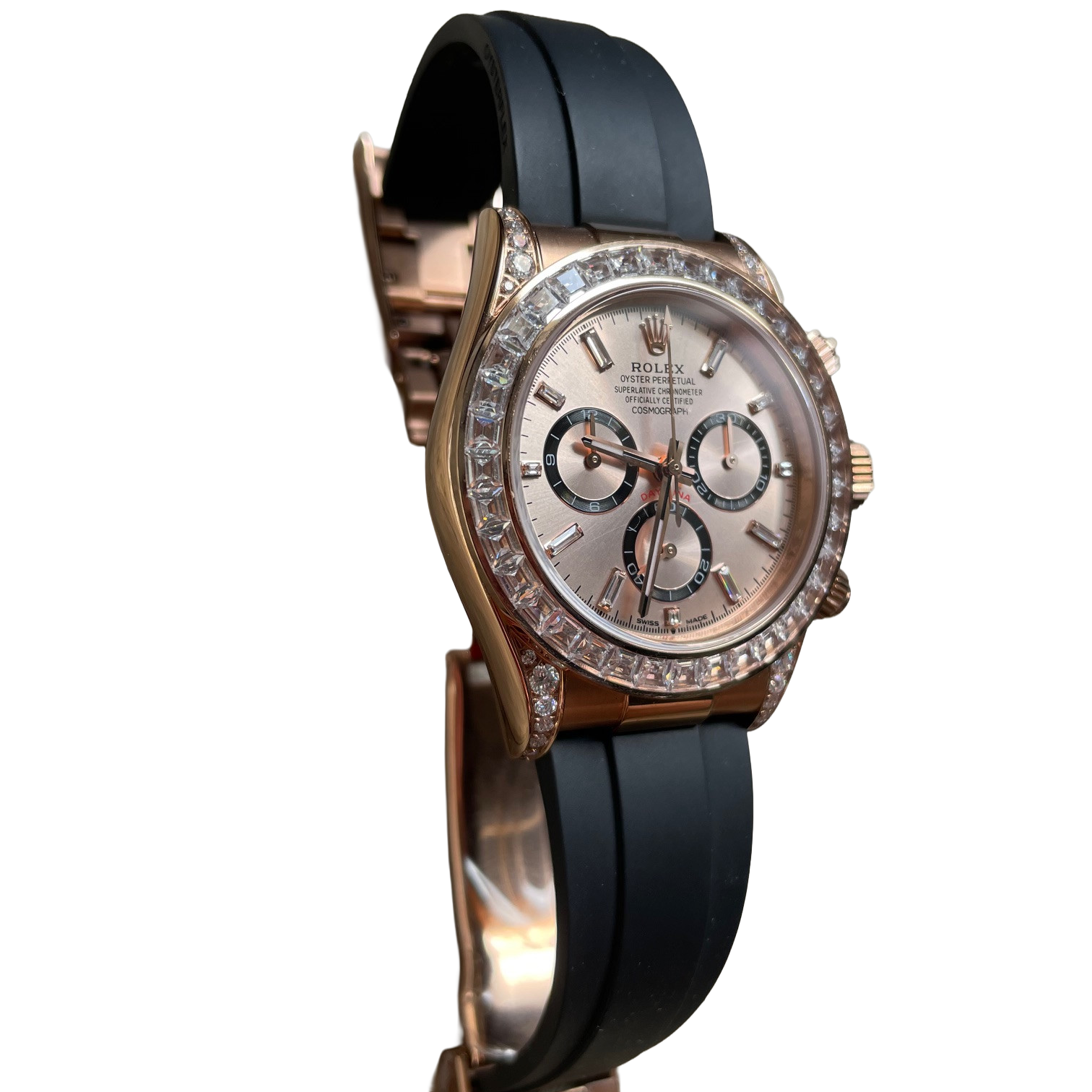 Daytona Cosmograph Everose gold Sundust Dial Diamond 40mm 126535TBR-0002