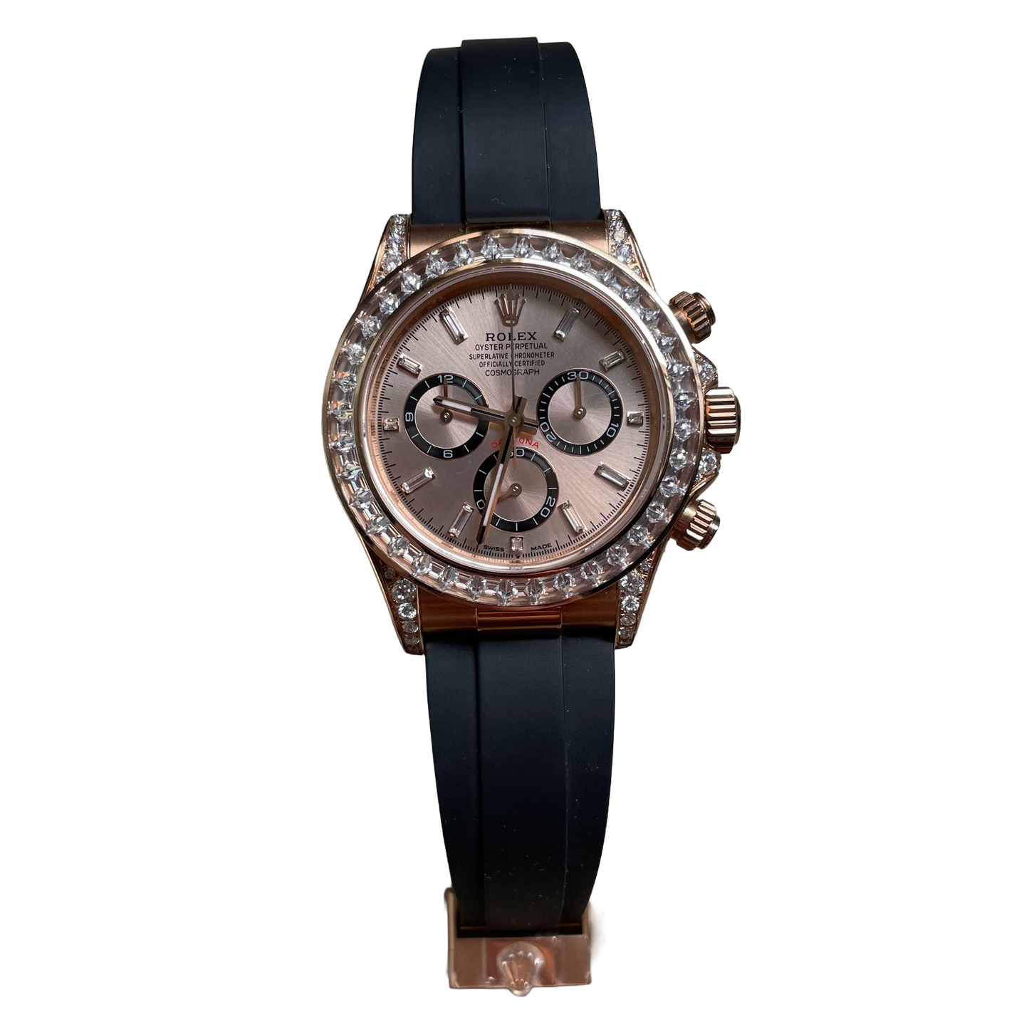 Daytona Cosmograph Everose gold Sundust Dial Diamond 40mm 126535TBR-0002