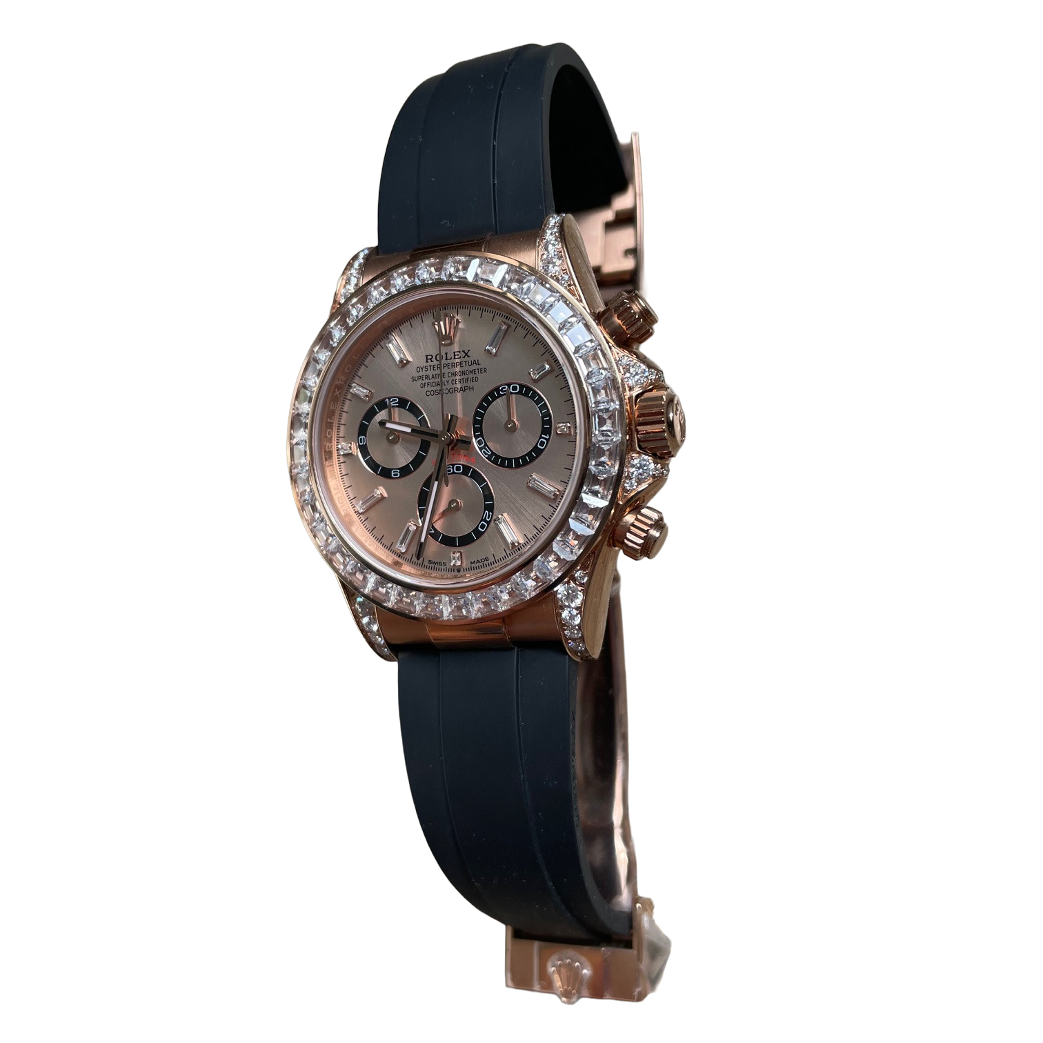 Daytona Cosmograph Everose gold Sundust Dial Diamond 40mm 126535TBR-0002