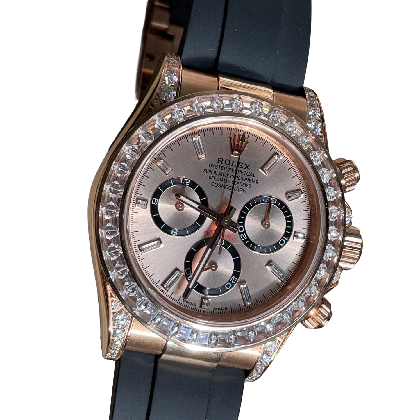 Daytona Cosmograph Everose gold Sundust Dial Diamond 40mm 126535TBR-0002