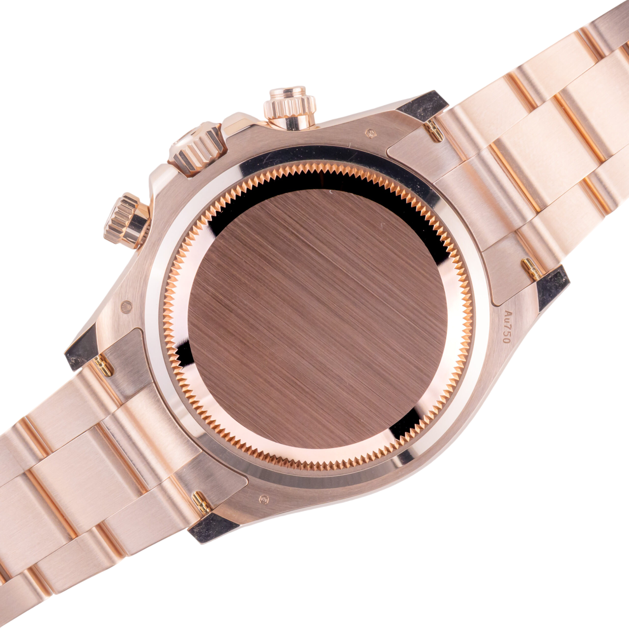 Daytona 40mm Everose Gold Chocolate Dial Mens Watch 126505-0005 New