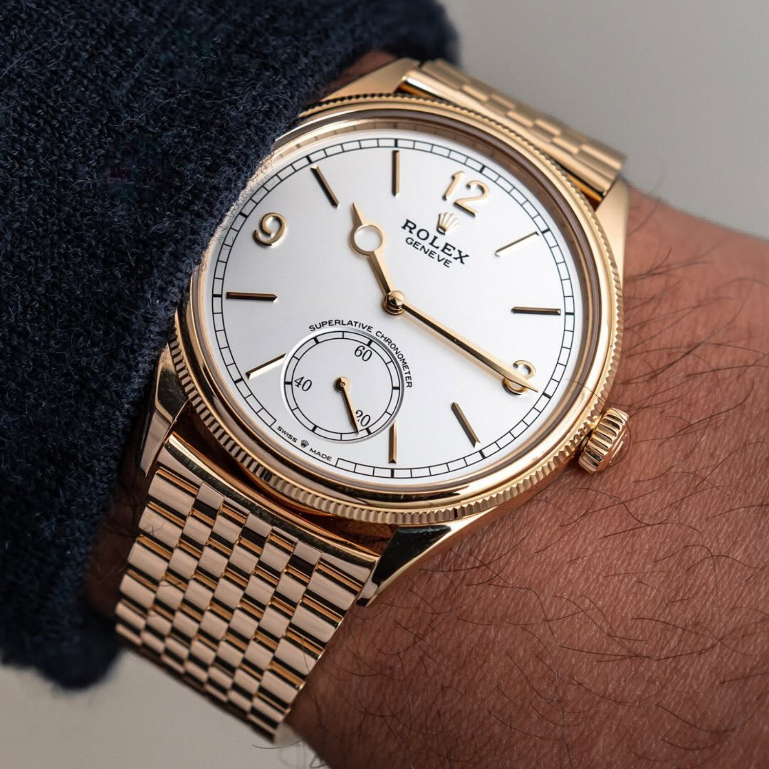 Perpetual 1908 39mm Yellow Gold Intense White Dial m52508-0008