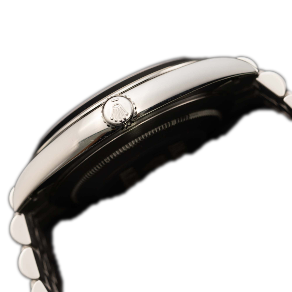 Datejust 126300 Smooth Bezel Watch 41mm Black Diamond Dial