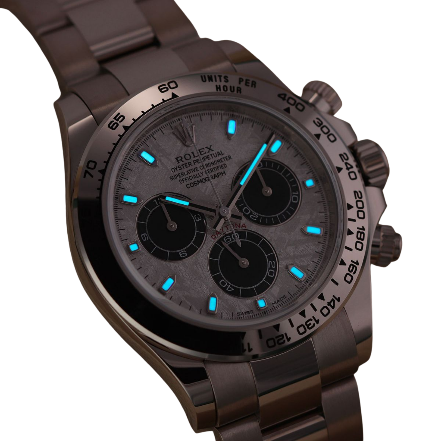 Daytona Cosmograph 40mm White Gold Meteorite Dial 116508-0073
