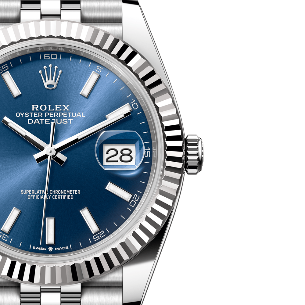 Datejust 41 126334-0002 Blue Dial