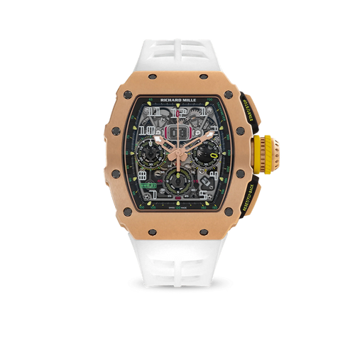 RM 11-03 18K Rose Gold, Skeleton Dial, 44 mm