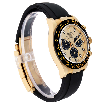 Daytona Pikachu 40mm Yellow Gold Champagne Dial Mens Watch 116518
