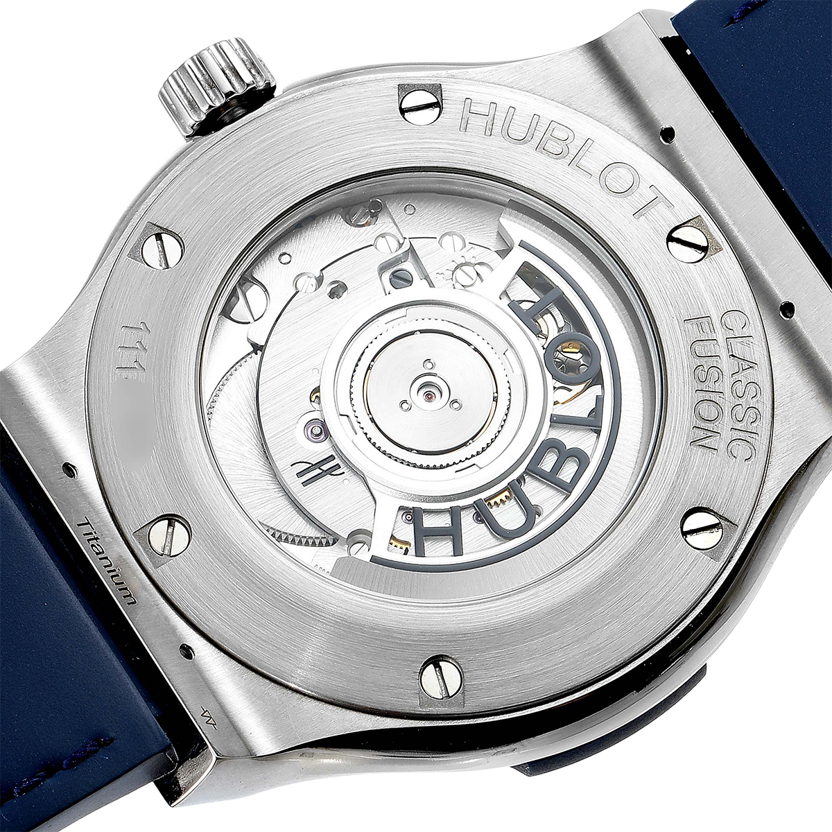 Classic Fusion Titanium 42mm Blue Dial Mens Watch 542.NX.7170.LR