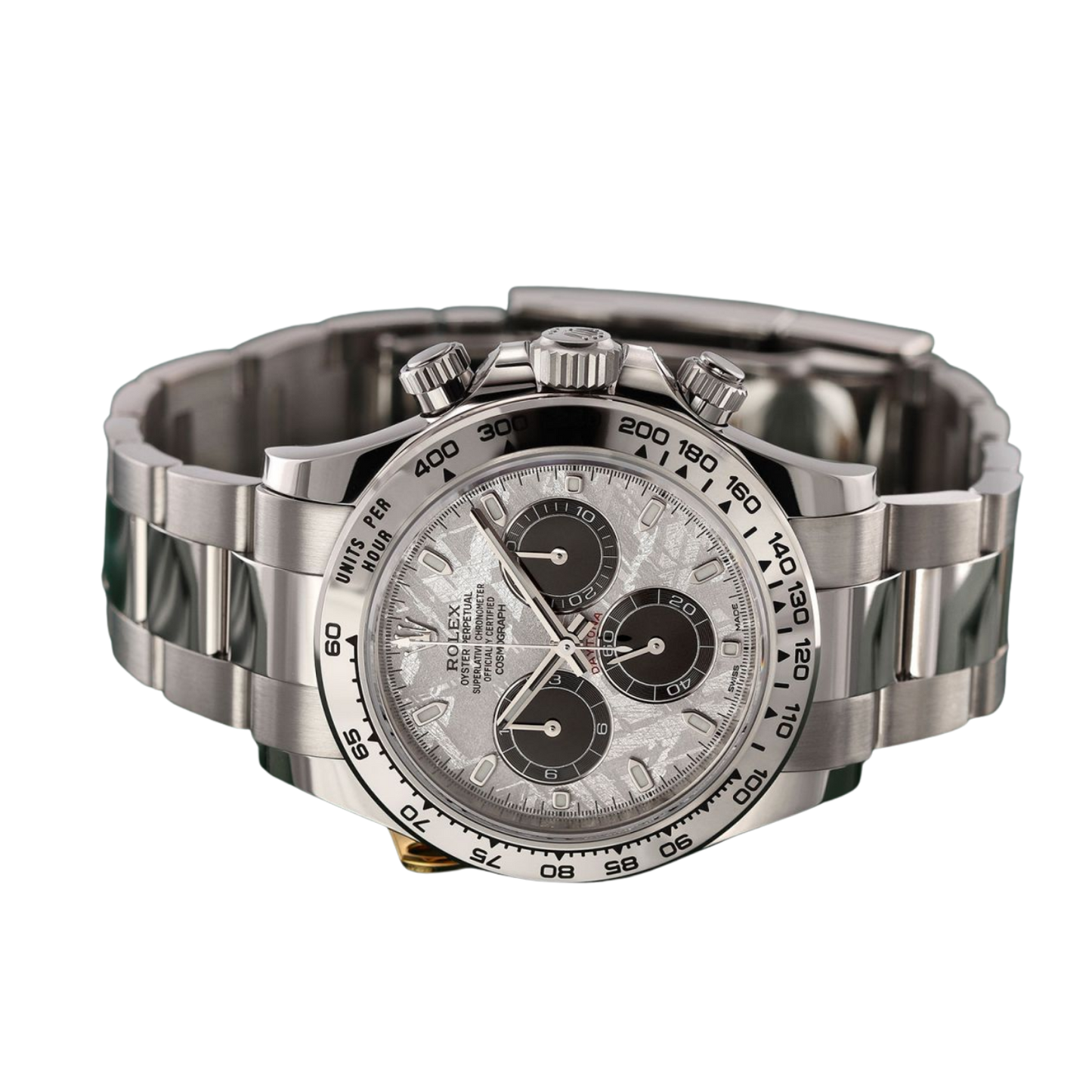 Daytona Cosmograph 40mm White Gold Meteorite Dial 116508-0073