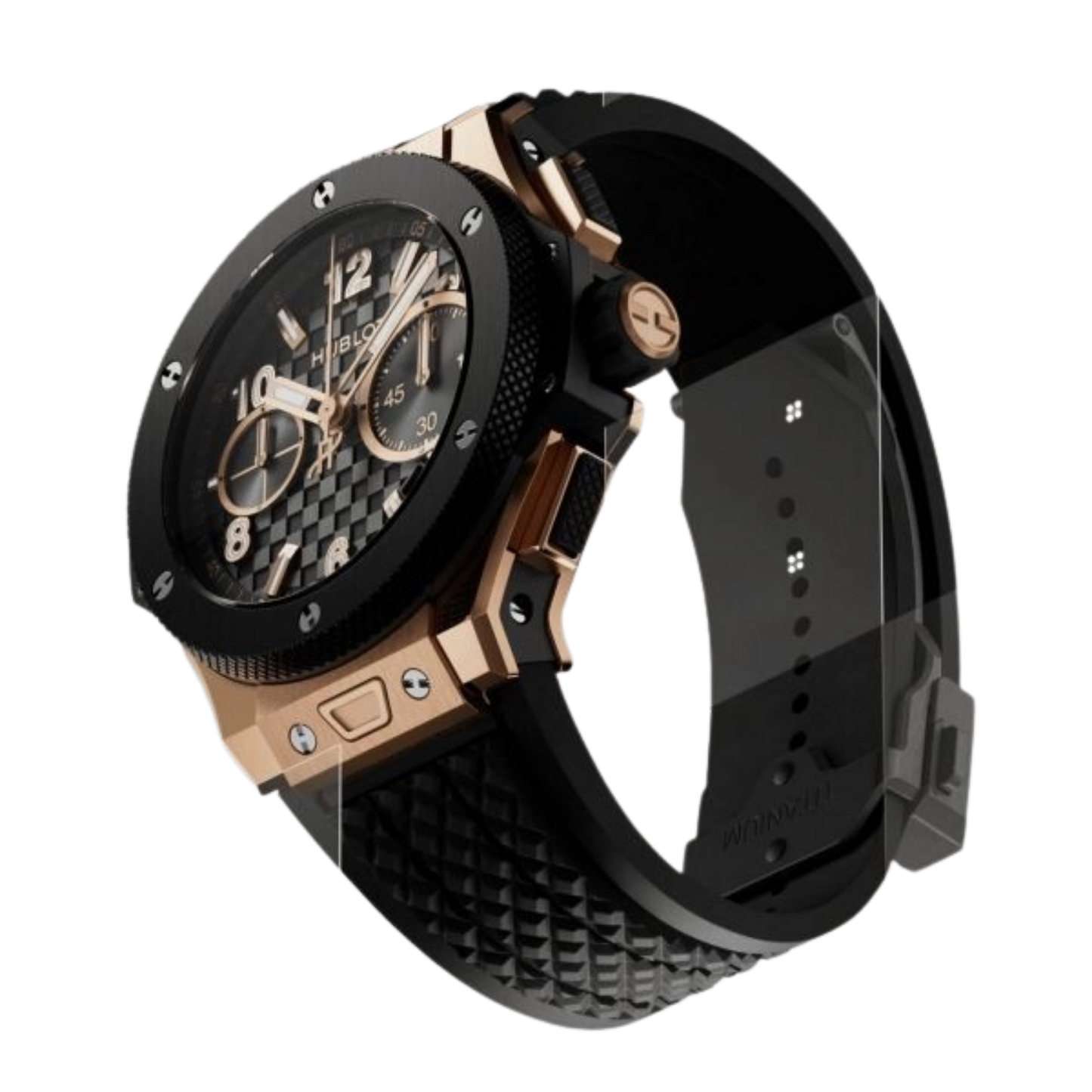Big Bang 43mm 20th Anniversary King Gold Ceramic Chronograph Watch 431.OM.1380.RX