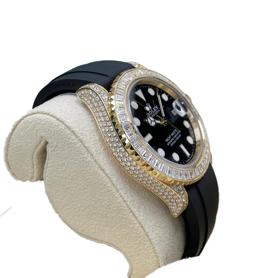 Yacht-Master 42  Yacht-master 42mm 226668 Yellow Gold Baguette Bezel Diamond