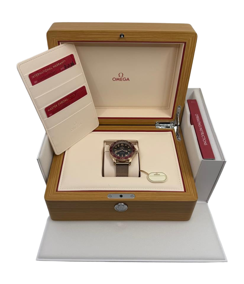Seamaster 42mm Diver 300M New 2026 Master Chronometer Gold