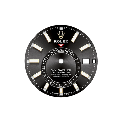 Sky-Dweller 42mm Oyster Yellow Gold 336938 Bright Black
