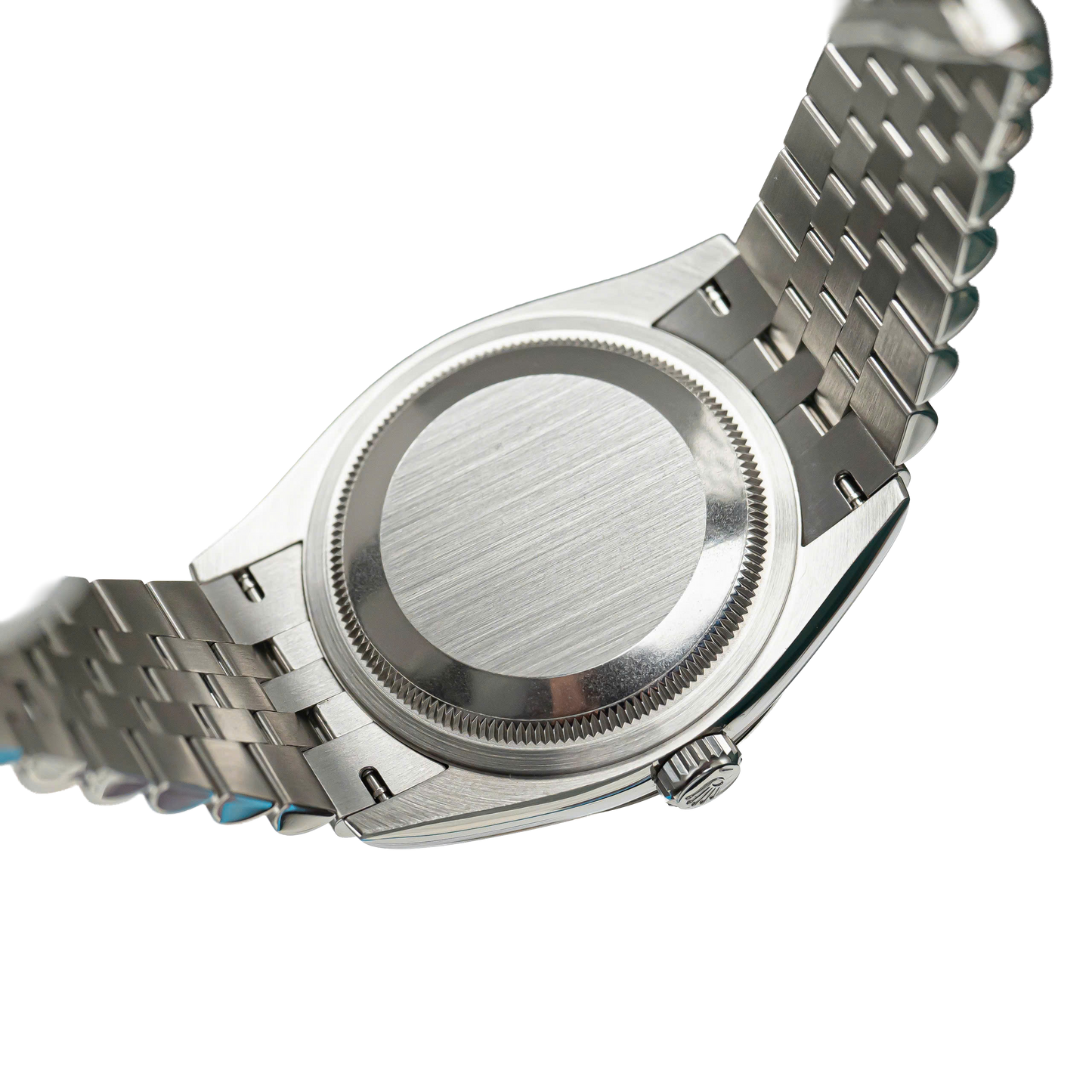 Datejust 41mm Steel White Gold Black Dial Mens Watch m126334-0018