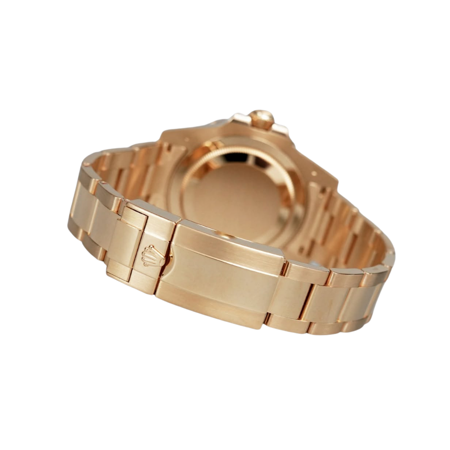 GMT Master II 18k Yellow Gold Diamond Black Sapphire 116758SANR