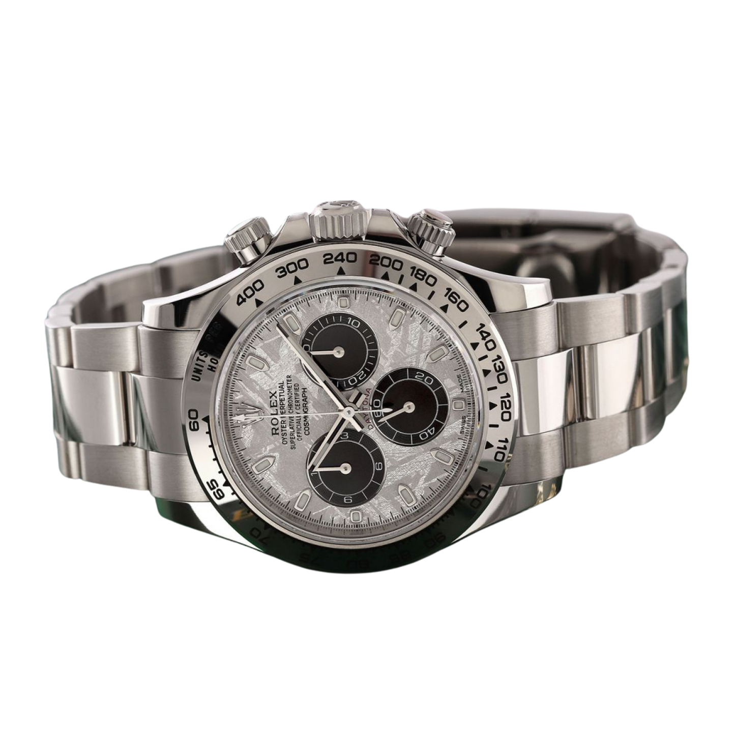 Daytona Cosmograph 40mm White Gold Meteorite Dial 116508-0073