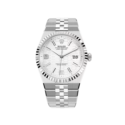 Land-Dweller 40 mm  Oystersteel White Gold M127334-0001