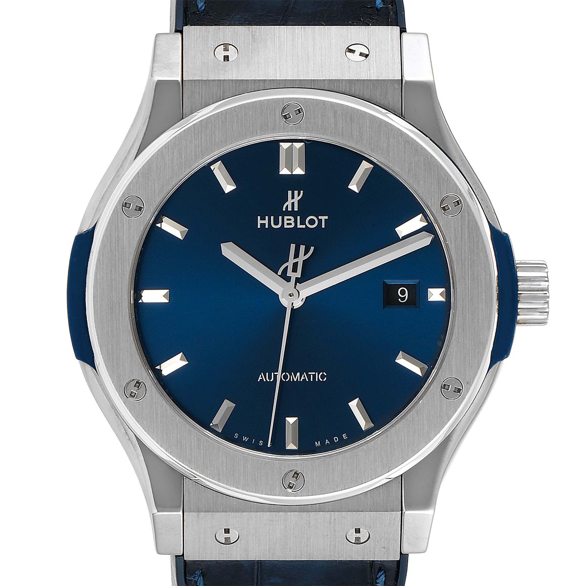 Classic Fusion Titanium 42mm Blue Dial Mens Watch 542.NX.7170.LR