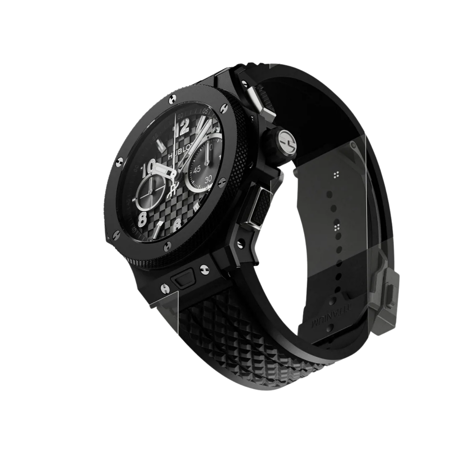 Big Bang Original Unico Black Magic 43mm Ceramic Chronograph Watch 431.CI.1370.RX