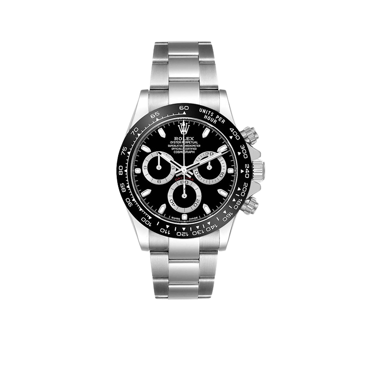 Daytona Panda 40mm Chronograph Black Dial Mens Watch 116500