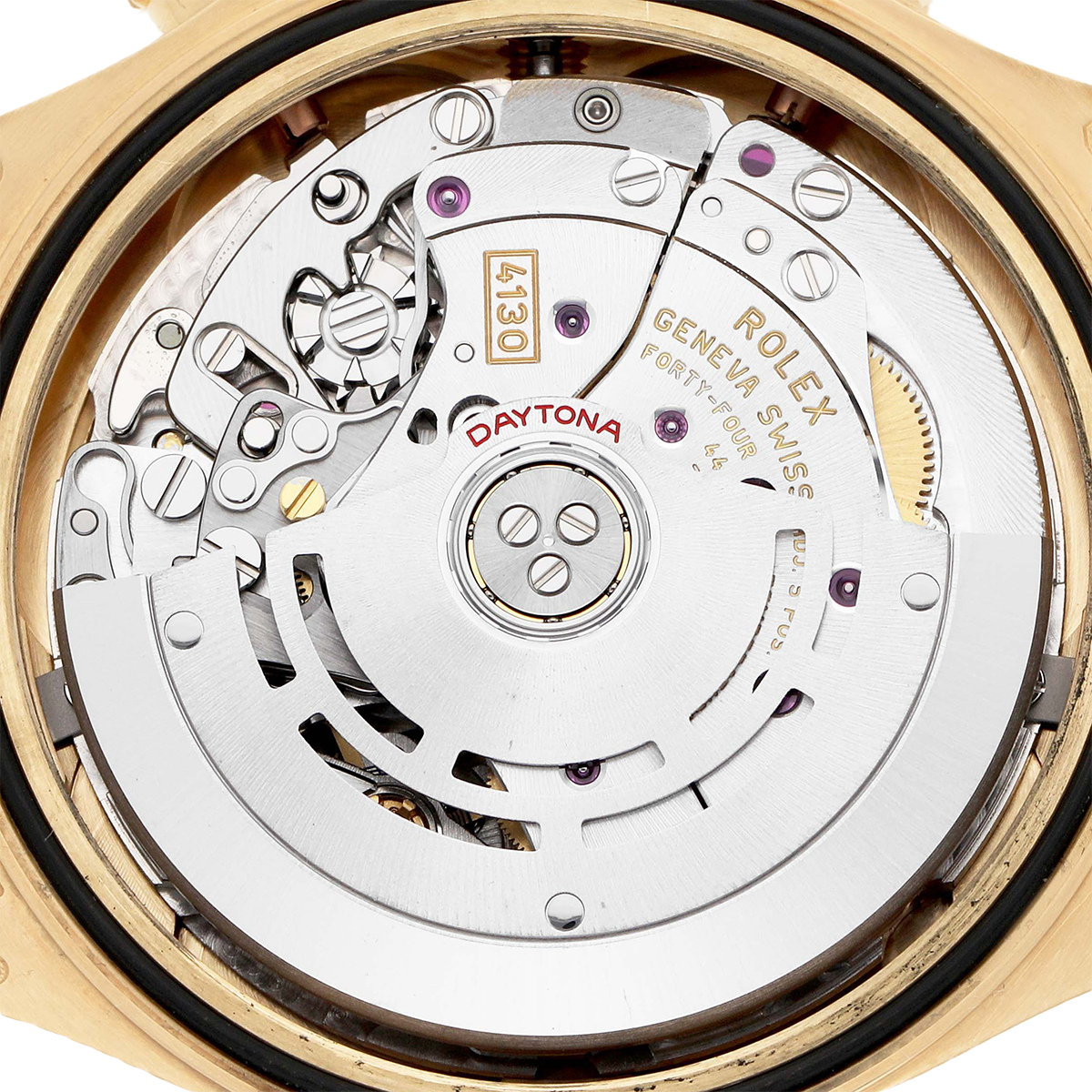 Daytona Pikachu 40mm Yellow Gold Champagne Dial Mens Watch 116518
