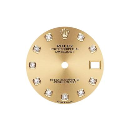 Datejust Oyster 31 mm Yellow Gold and Diamonds 278288RBR-0005